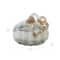 Glitzhome® Small Marble Glass Pumpkin, Gray